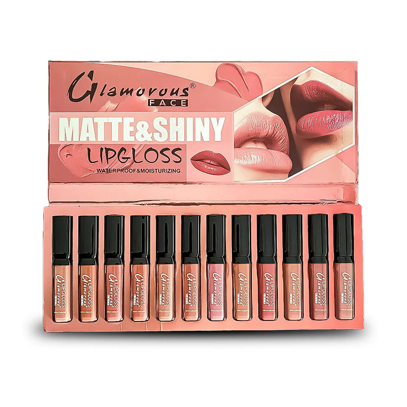 Glamorous Face 12 in 1 Lip Gloss Set