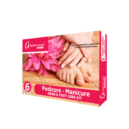 Glamorous Face 6 Steps Mani Pedi Hand & Foot Care Kit
