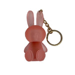 Gege Bear Cute Rabbet Velvet Lip Mud keychain style