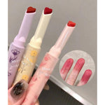 Gege Bear Jelly-Textured Heart-Shaped Moisturizing & Hydrating Lipstick 3pcs Set