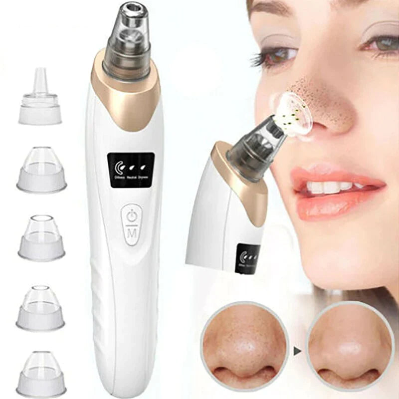 5 in 1 Rechargeable Blackhead Remover & Flawless Hair Removal Rechargeable Machine