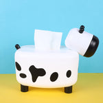 Tissue Box With Tooth Pic Holder