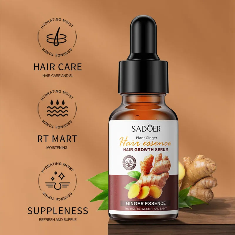 Sadoer Ginger Essence Hair Growth Serum