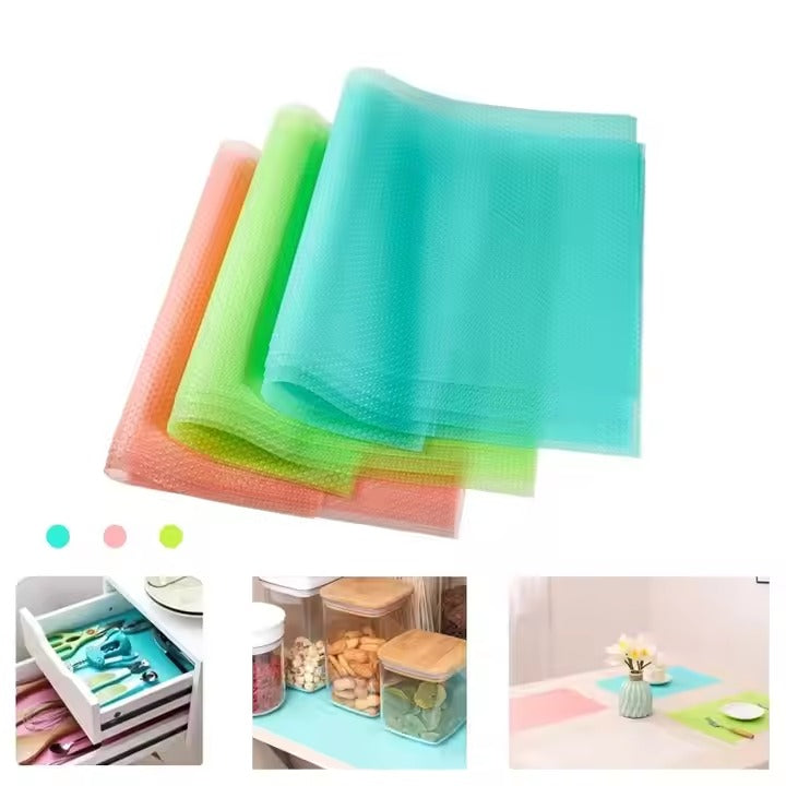 Anti Stain Moisture Absorbent Anti Slip PVC Sheets Mat For Refrigerator