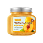 Sadoer Yellow Peach Scrub Soft And Exfoliating Bath Salt Scrub 350g