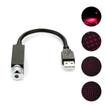 Mini USB LED Laser Light Car Roof Night Ambient Starry Sky Lamp Star Light LED Projector