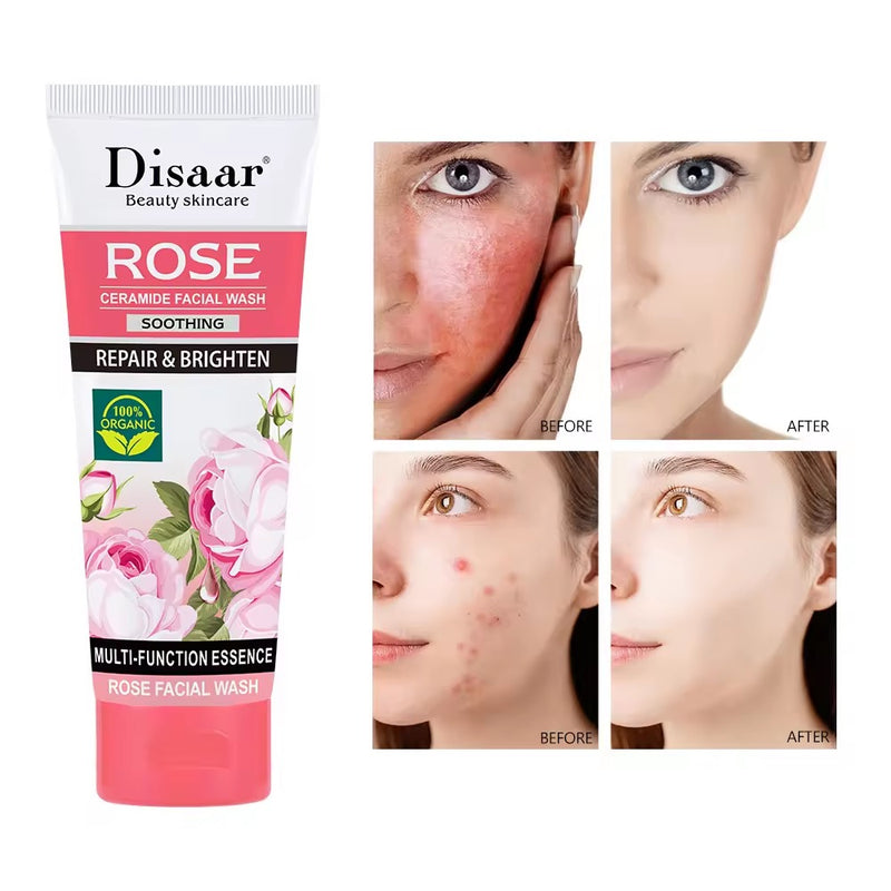 Disaar Rose Ceramide Face Wash