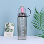 Portable Sports Spray And Drinking Bottle Large Capacity 600ml