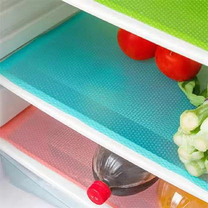 Anti Stain Moisture Absorbent Anti Slip PVC Sheets Mat For Refrigerator