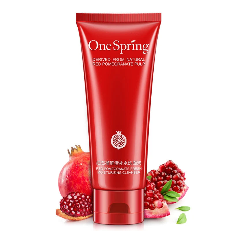 ONE SPRING Red Pomegranate Fresh Moisturizing Cleanser 100g