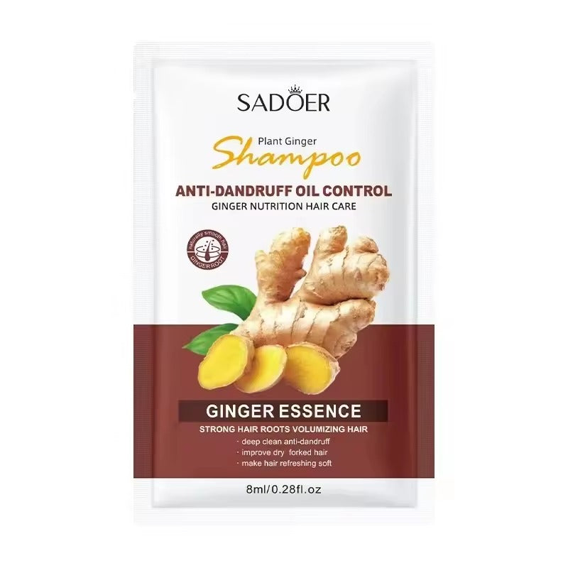 SADOER Ginger Essence Anti-Dandruff Oil Control Shampoo Sachet 8ml