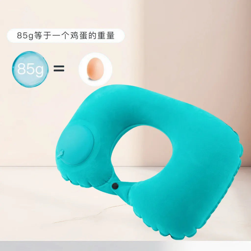 Inflatable Super Soft Neck Cushion Pillow Travel Support