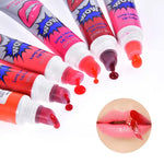 Romantic Bear 6 Colors Peel Off Magic Matte Sexy Red Lip Gloss