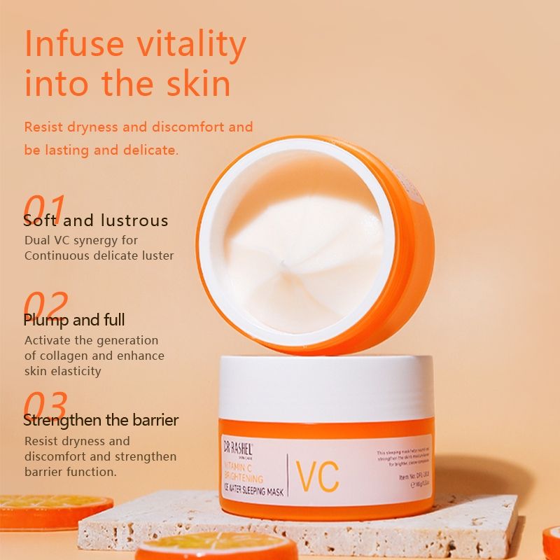 Dr Rashel Vitamin C Brightening Ice water Sleeping Mask 100g