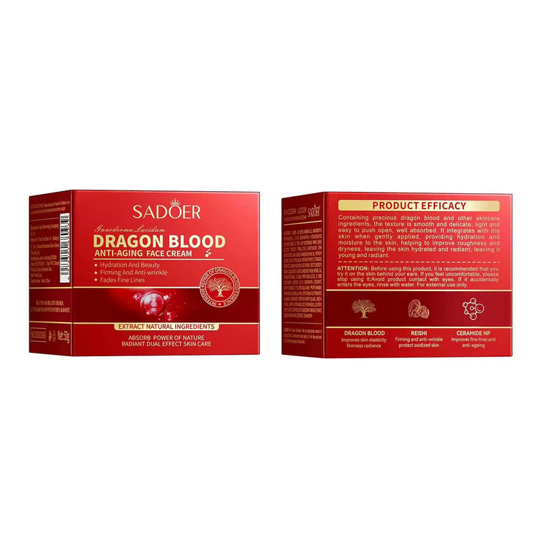 Sadoer Dragon Blood Cream Anti Aging Face Cream Face Moisturizer