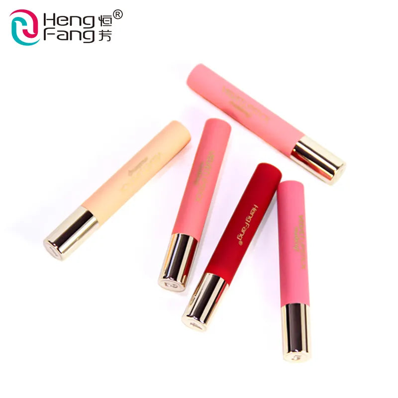 Heng Fang Pack of 5 Lipstick Soft Valvet Matte Colors