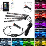 USB 48 RGB Led Light Strip With Music Remote Control For Car Or Home Decor