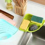 Multifunctional Sink Corner Storage Rack Sponge Drain Bathroom Holder Plastic