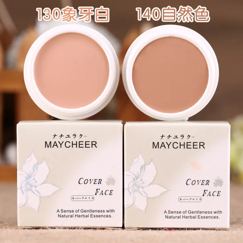 MAYCHEER Cover Face SPF30 Silky Radiant Concealer Foundation Shade 140