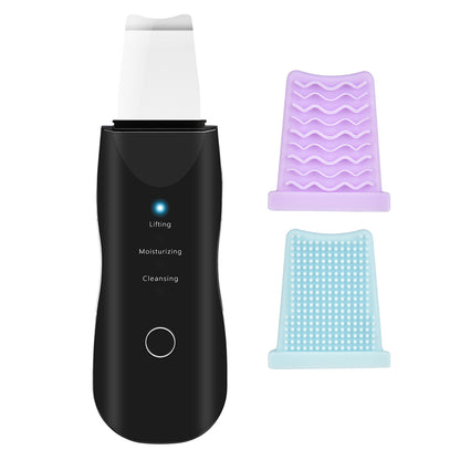 Rechargeable Ultrasonic Skin Scrubber Deep Face Cleaning Machine