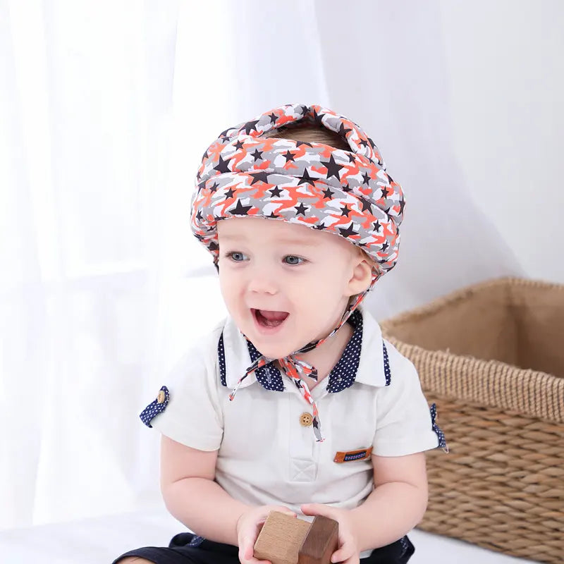 Baby Safety Helmet Head Protection Headgear Toddler Anti-Fall Pad Children Random Design