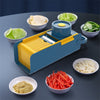 6 In 1 Adjustable Vegetable Cutter Multifunctional Slicer with Container Kitchen Tool