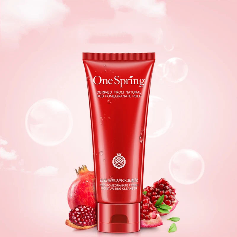 ONE SPRING Red Pomegranate Fresh Moisturizing Cleanser 100g