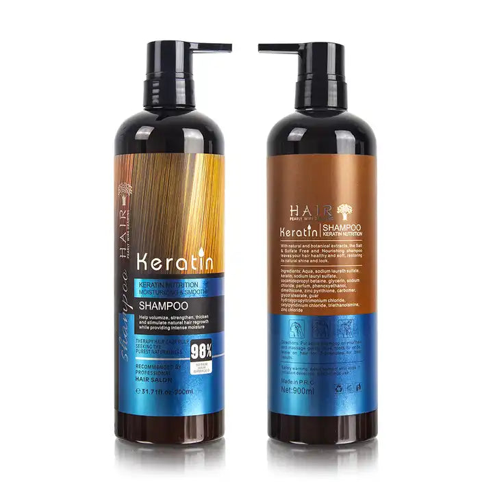 Keratin Shampoo Conditioner Hair Mask And Hair Serum 4in1 Deal