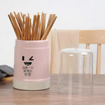 Cutlery Holder With Cover Chopsticks Fork Spoon Storage Box