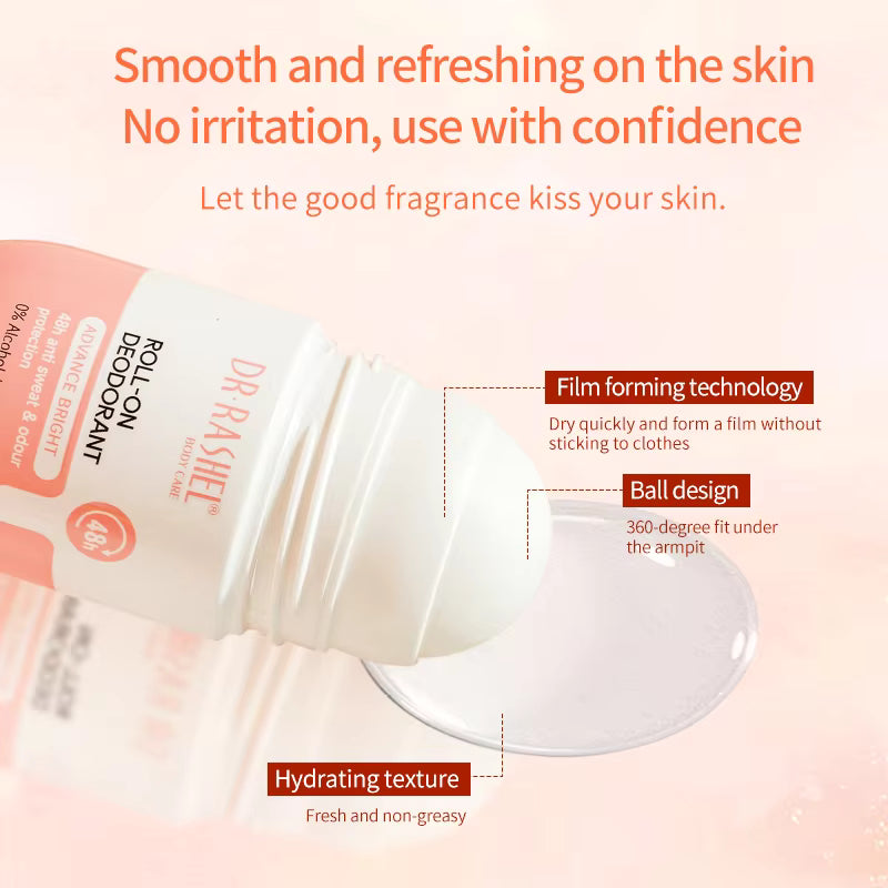 Dr Rashel Roll On Deodorant Advance Bright 50ML
