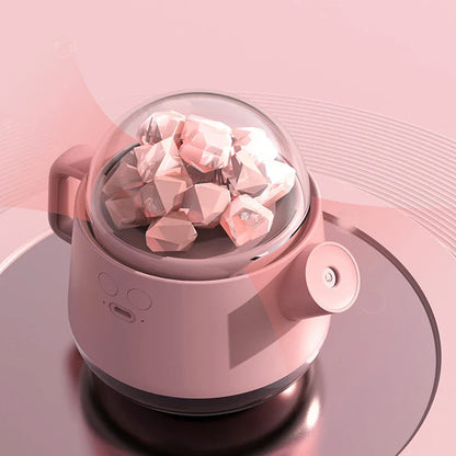 Portable Wireless Crystal Aromatherapy Humidifier Aroma Diffuser Humidifier