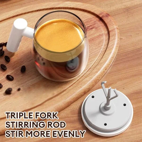 Electric Coffee Mug With Self-Stirring Feature 400ml