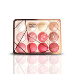 Glamorous Face 12 Color Highlighter & Blush On Palette