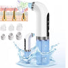 HydraFacial Pore Vacuum Blackhead Remover 2in1 Deep Cleansing and Hydrating Pimple Extractor Tool With 6 Suction Heads 3 Gears Adjustable