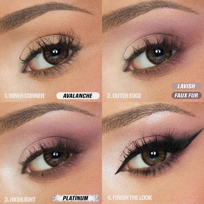 GlowMoji Frosted Nude Eyeshadow Palette