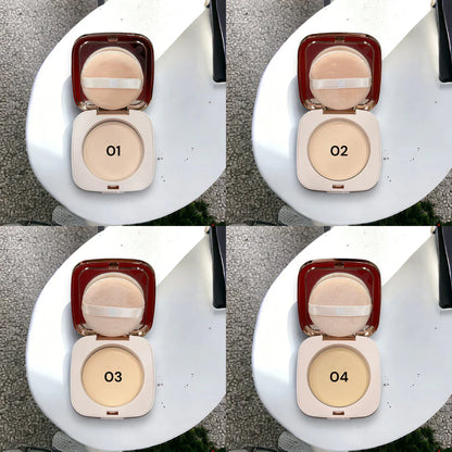 Mekey Xecret Radiant Glow Matte Face Powder All Day Coverage With Puff