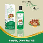 Emira Keratin Olive With Argan Hair Oil