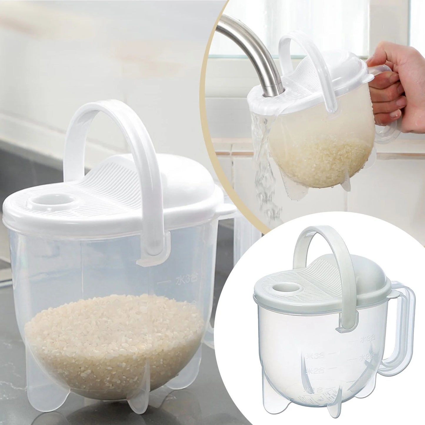 Airtight Rice Grain Storage Container