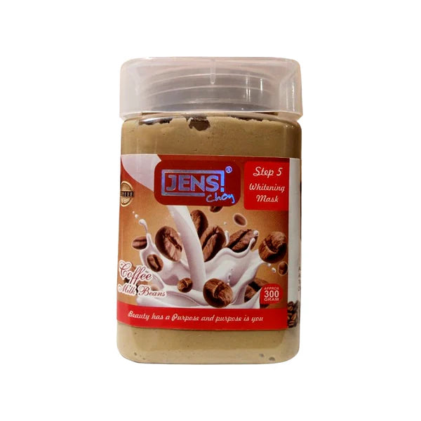 Jens Choy Coffee Facial 300 Gram Each Jar 5 Steps Set