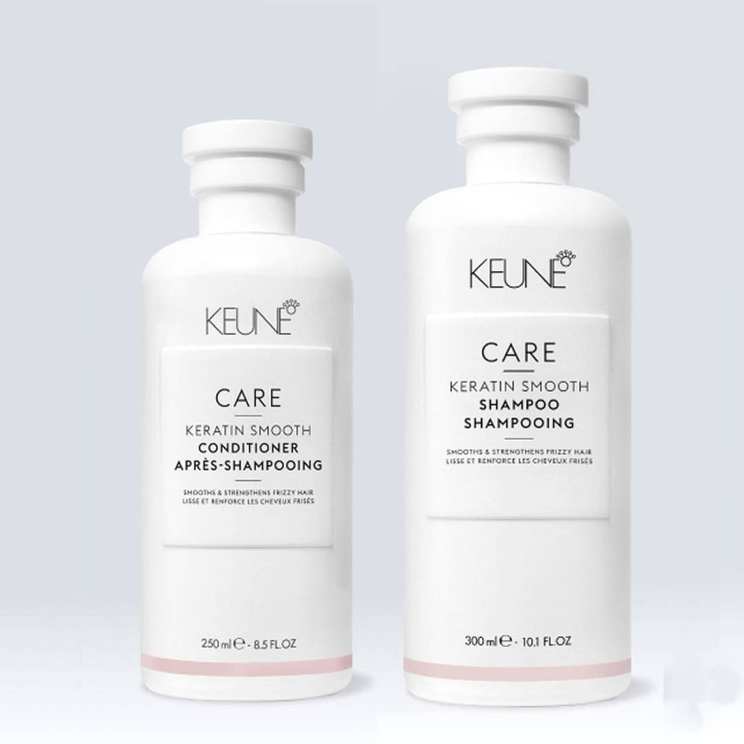 KEUNE Care Keratin Smooth Shampoo & Conditioner Pack Of 2