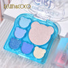 KEVIN & COCO 9-Color Blue Bear Makeup Kit