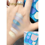 KEVIN & COCO 9-Color Blue Bear Makeup Kit