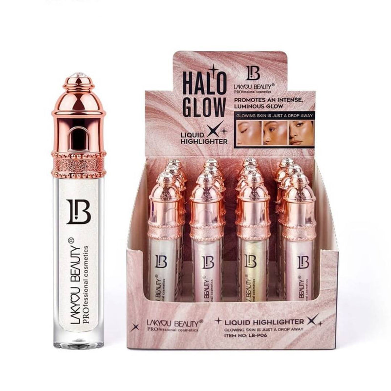 Lakyou Beauty Professional Makeup HALO-GLOW Highly Pigmented Liquid Highlighter