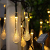 LED Water Drop Fairy String Light 20 Bulbs