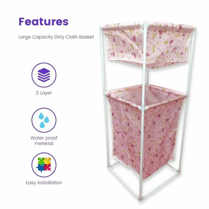 Large Capacity Folding Laundry Basket