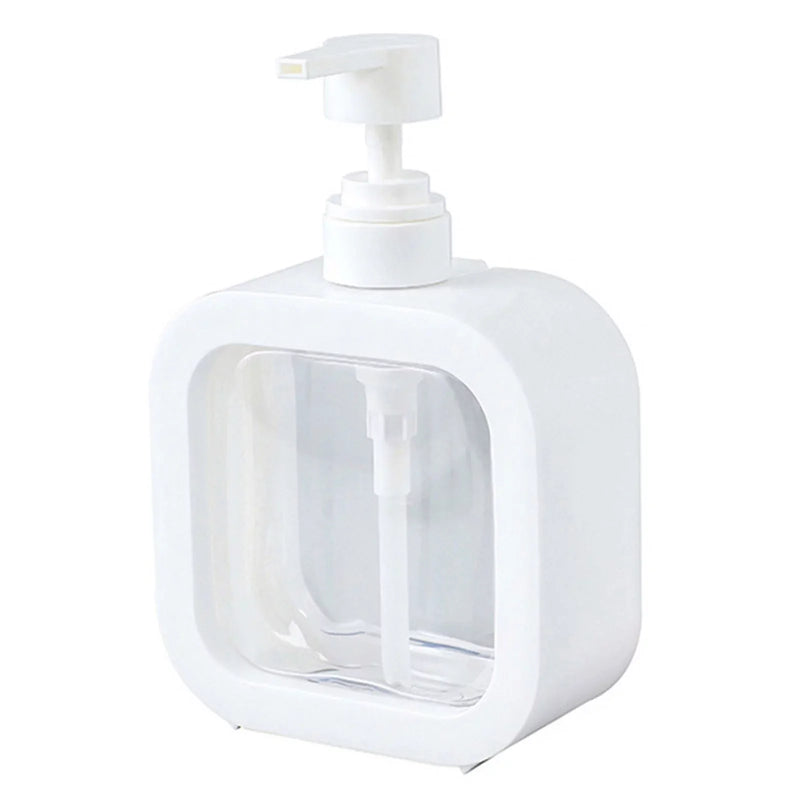 Large Capacity Press Clear Liquid Soap Dispenser Bottle