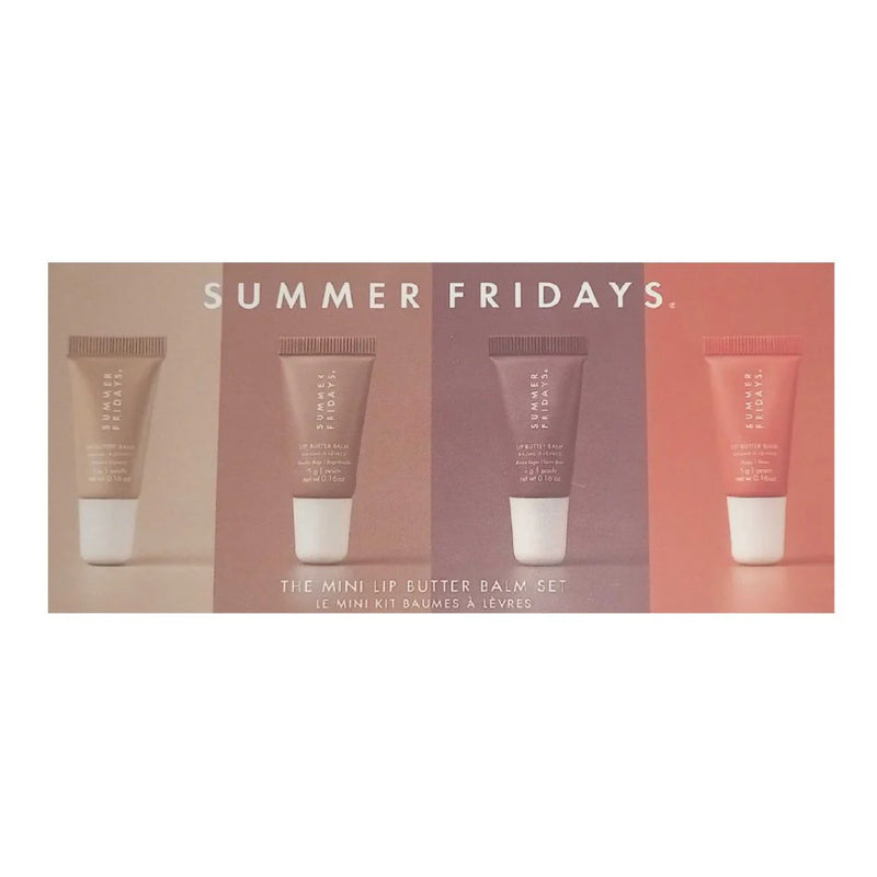 Summer Fridays The Mini Lip Butter Balm Pack of 4 Set