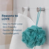 Lux Bath Loofa Bath Sponge Round Loofah