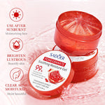 SADOER Pomegranate Fresh Brightening Soothing Moisture Gel Hydrating Nourishing Moisturizing Gel 300g