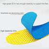 Blue Yellow Insole Pair
